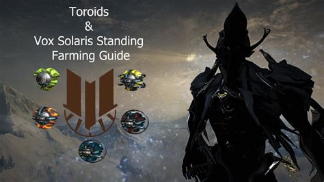 vox solaris standing guide|farming vox solaris standing.